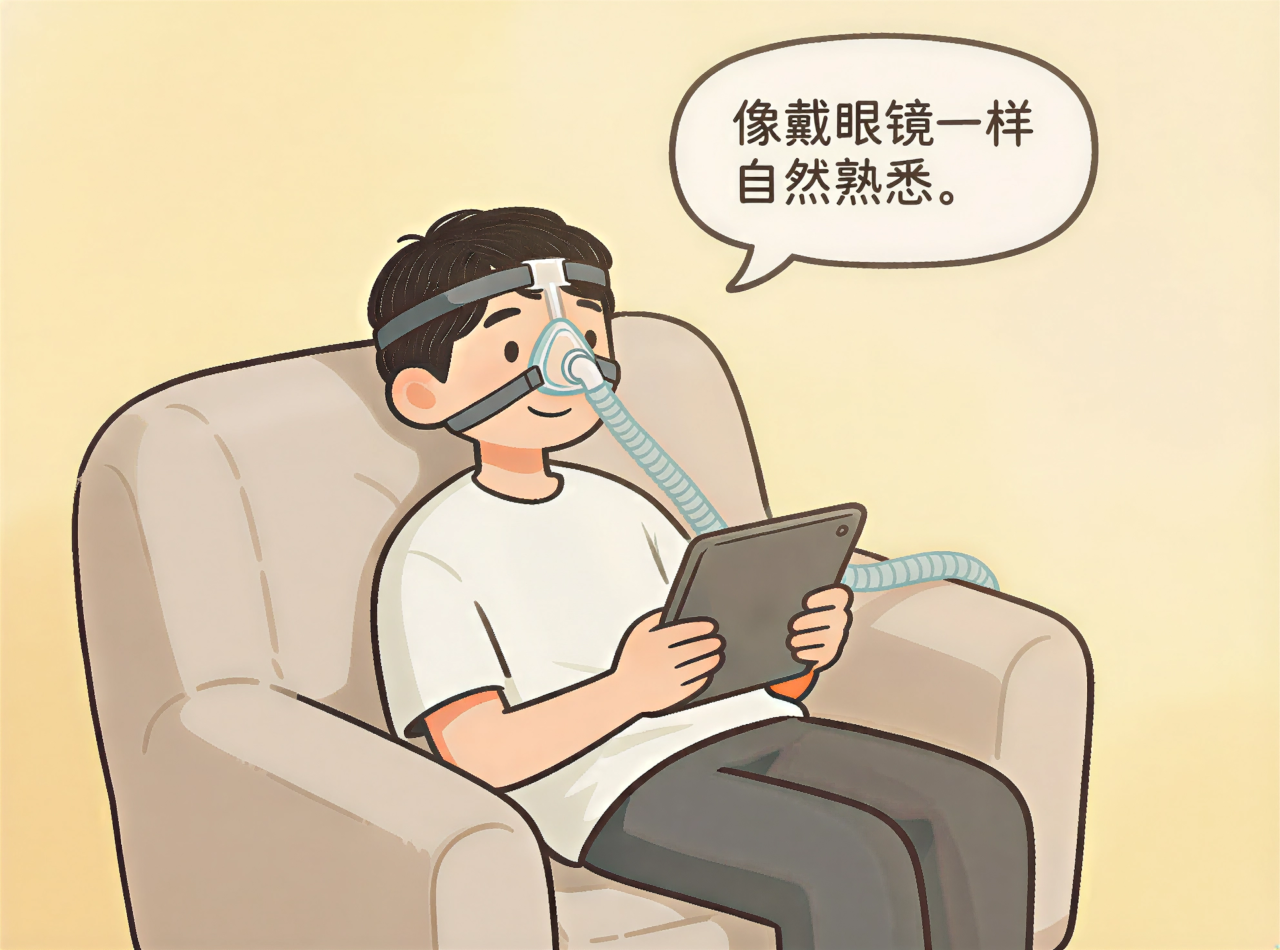 科普 | 第一次用呼吸机，如何快速适应？(图7)