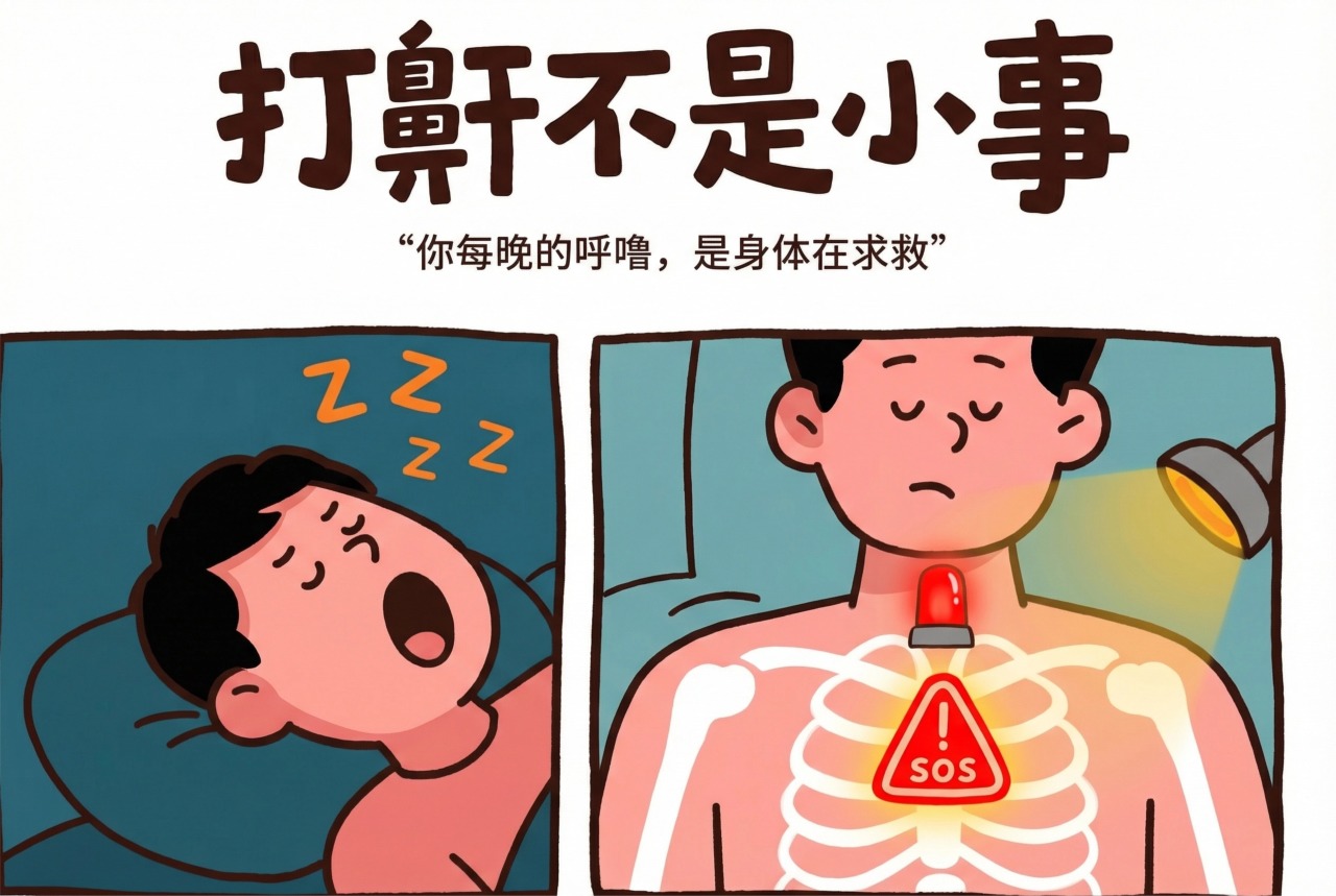 科普 | 打鼾≠睡得香，可能是呼吸暂停在敲门(图3)