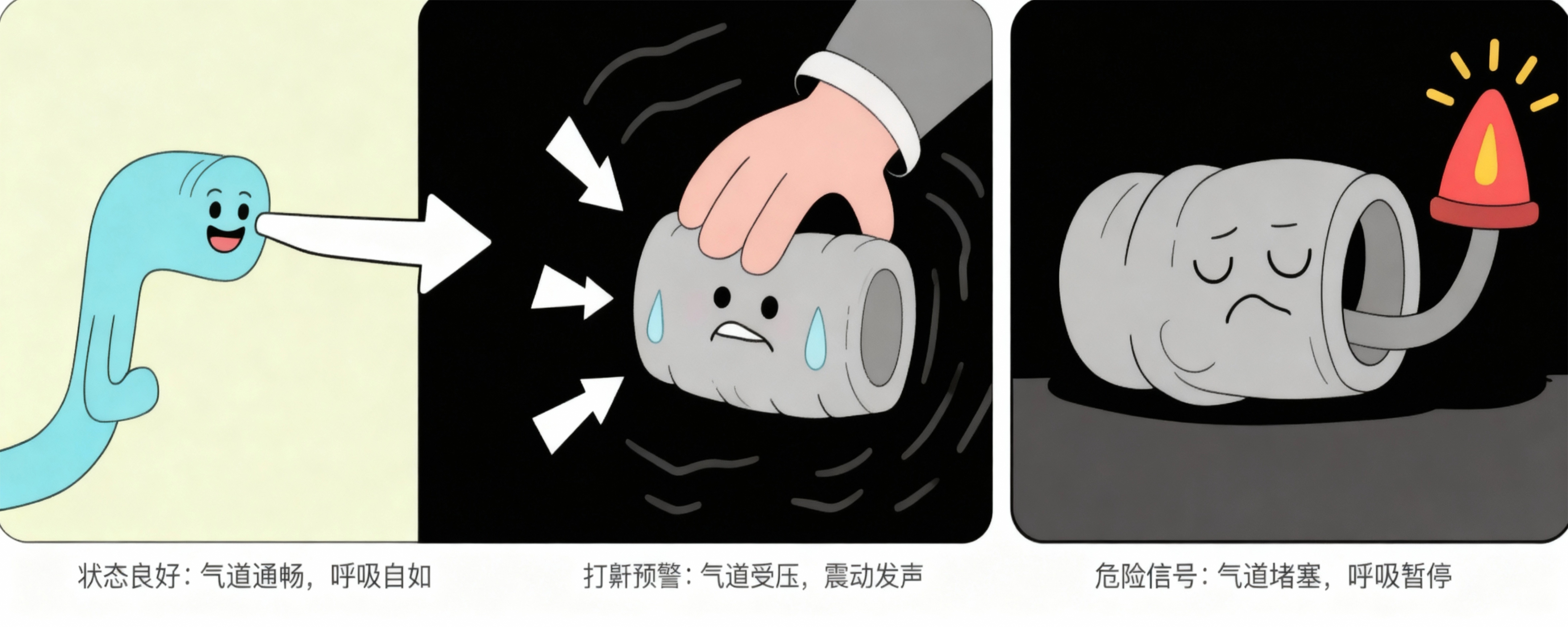 科普 | 打鼾≠睡得香，可能是呼吸暂停在敲门(图7)